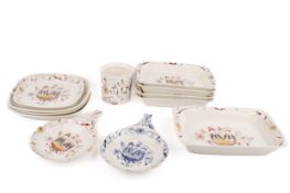 A collection of Scandinavian 'Flamingo Chef', Mesterkokken crockery.