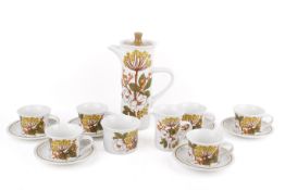 A collection of retro Midwinter ceramics.