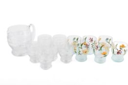 A vintage 20th century lemonade set.