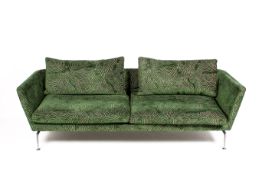 A Vitra 'Suita' 3 seater sofa designed by Antonio Citterio.