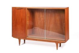 A mid-century, McIntosh 'Dunvegan' teak display cabinet.