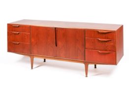 A mid-century Mcintosh teak sideboard from the rare 'Insch' range.