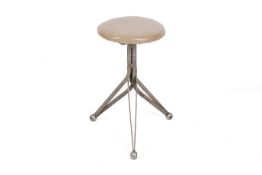 An industrial Rubery Owen work stool.