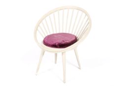 A mid-20th century Swedish chair by Yngve Ekstrom for Swedese.