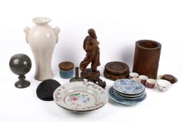 A group of assorted Chinese items.