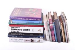 A large group of silver and pewter reference books
