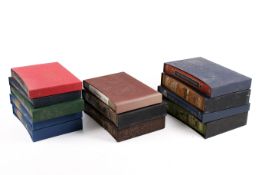 A collection of assorted Folio Society books, all with slipcases.