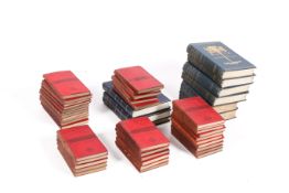 A collection of assorted books.