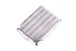 An early 20th century silver vesta case.