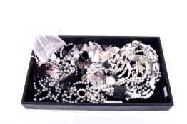 A collection of assorted modern costume jewellery.