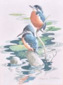 Graham Payne and F Watson (20th Century), Watercolours.