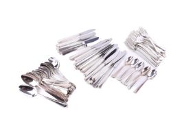 A set of Oneida silver plated cutlery for twelve.