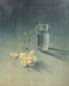 Vladimir Tretchikoff, vintage print of 'Weeping Rose', framed and glazed 83.5cm x 53.5cm.