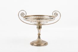 An early 20th century silver tazza.