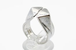A Norwegian Anna Greta Eker silver ring.