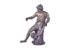 A 19th century Italian Grand Tour bronze of the Neapolitan Fisherman.
