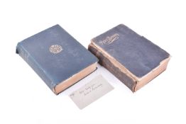 Robert Browning, 'The Poetical Works of Robert Browning', two editions, and an autograph.