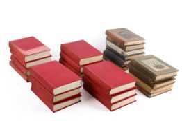 A collection of assorted vintage books. Including H.G.