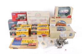 A collection of modern die cast model vehicles, all boxed. Including Corgi and Vanguards, etc.