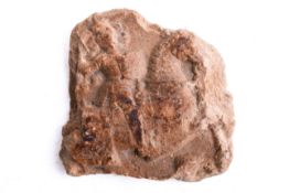 A piece of a document seal, thought to be Charles I period.