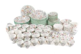 A Minton Haddon Hall tea and dinner service designed by John Wadsworth.