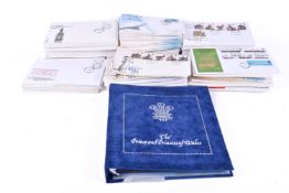 A collection of assorted first day covers and some post cards.