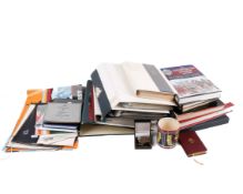 A collection of books with military / royal interest - including Yeoman of the Guard memorabilia.