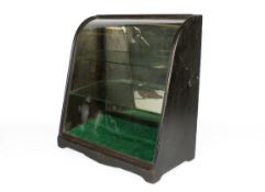 A counter-top shop glass display cabinet, unbranded.