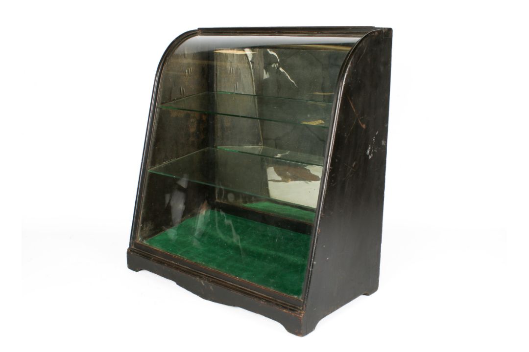 A counter-top shop glass display cabinet, unbranded. - Image 1 of 3