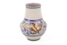 A Carter, Stabler & Adams Poole Pottery vase, circa 1930s.