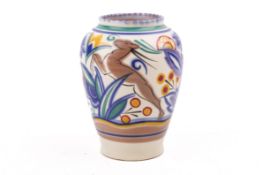 A Poole Pottery 1930s shape 336 vase.