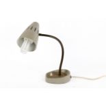 A mid-century Pifco goose neck industrial desk lamp.