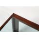 A mahogany framed counter-top 'museum' display cabinet of rectangular form. - Image 2 of 4