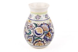 A circa 2004 Poole Pottery vase signed S M Pottinger.
