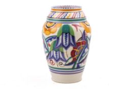 A Poole Pottery 1930s shape 599 vase.