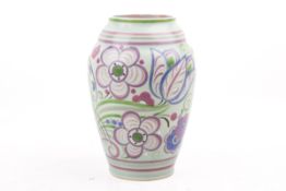 A Poole Pottery 1930s shape 599 vase.