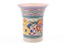 A Poole Pottery shape 335 trumpet vase.