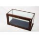 A mahogany framed counter-top 'museum' display cabinet of rectangular form. - Image 3 of 4