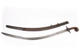 A Turkish kilig decorated sword.