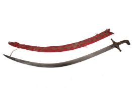 An 18th/19th century Persian shamshir sword.