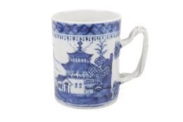 A Chinese 18th/19th century export mug.