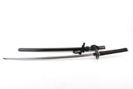A Japanese tachi sword, with fully restored fittings.