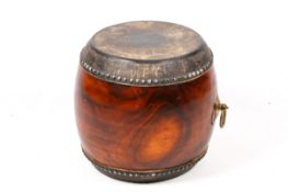 A large Chinese style drum.