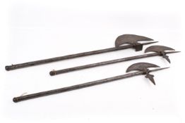 Three Indo-Persian tabar axes.
