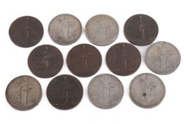 Twelve Edwardian and later Royal English Agricultural Society Medals.