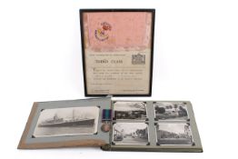 An assortment of 20th century military collectables.