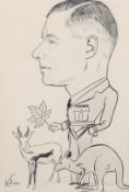 A caricature picture of Air Vice Marshall FW Folgate.