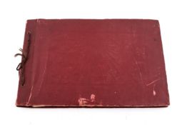 A photo album containing photographs from the liberation of Norway.