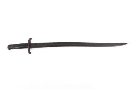 A Victorian British Pattern 1858 Enfield sword bayonet.