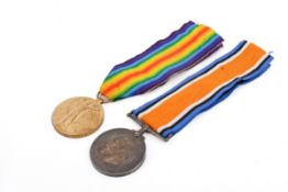 Two WWl medals.